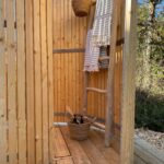 Nordic Seashell Outdoor Shower